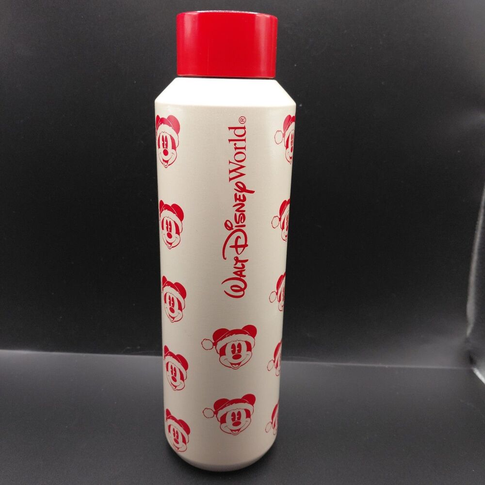Walt Disney World Starbucks Disney Parks Christmas Mickey Mouse Water Bottle